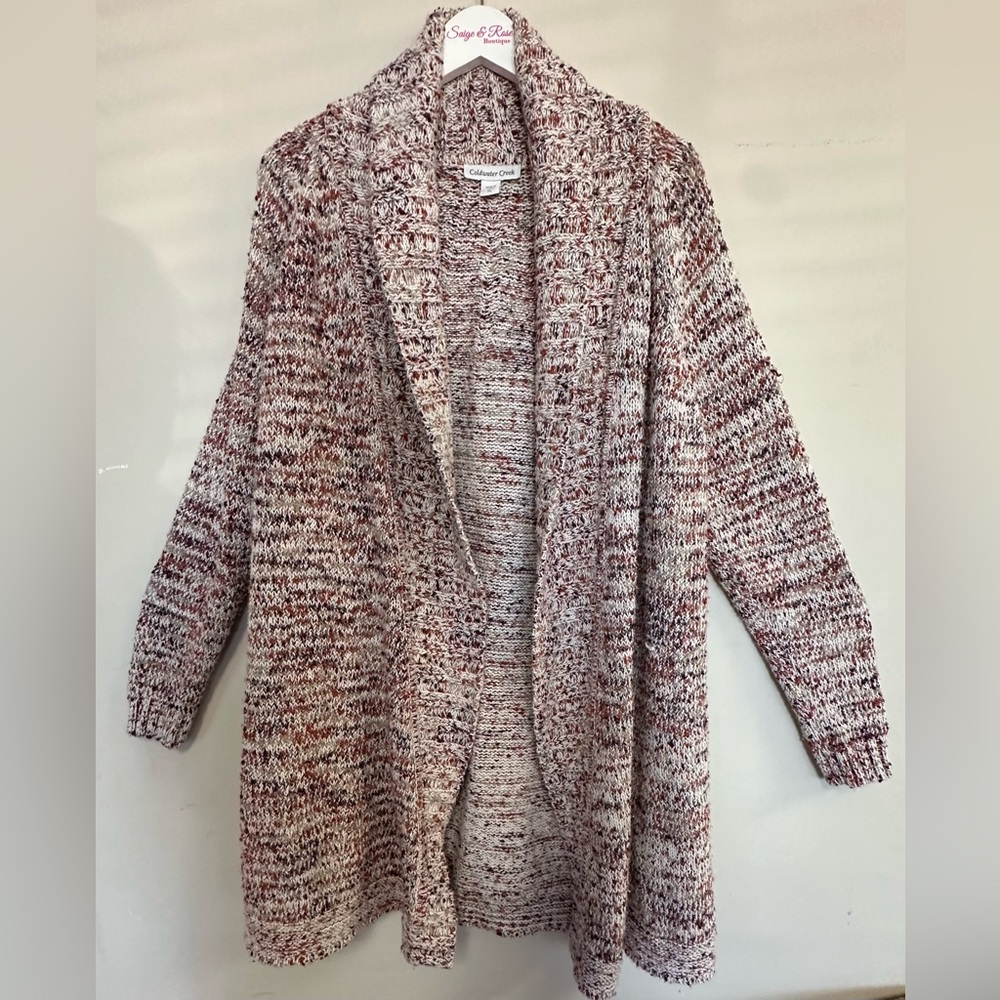 Cozy Marled Knit Sweater